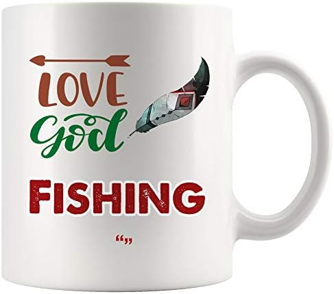 אהב אלוהים ספל דיג דיג קפה כוס קפה ספל תה מתנה | התפלל דת רעיון מתנה ישוע פישר דייגים דייגים דייגים דייגים דייגים